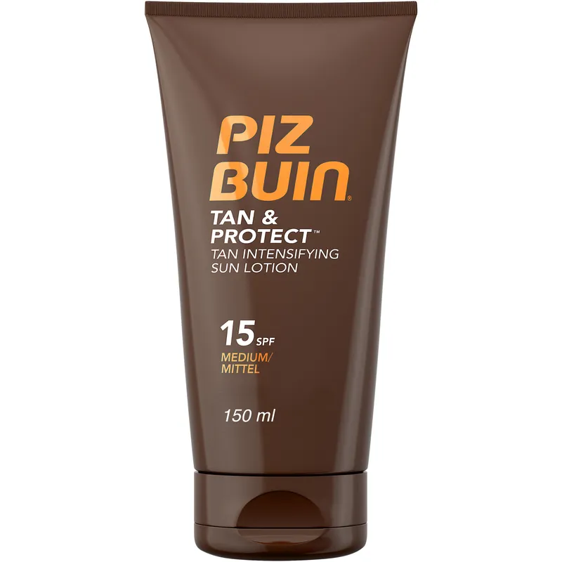 Piz Buin Tan And Protect Tan Intensifying Sun Lotion Spf 15 150ml