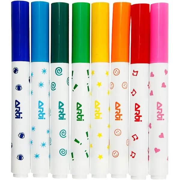 Stämpelpennor 8-pack Creativ Company