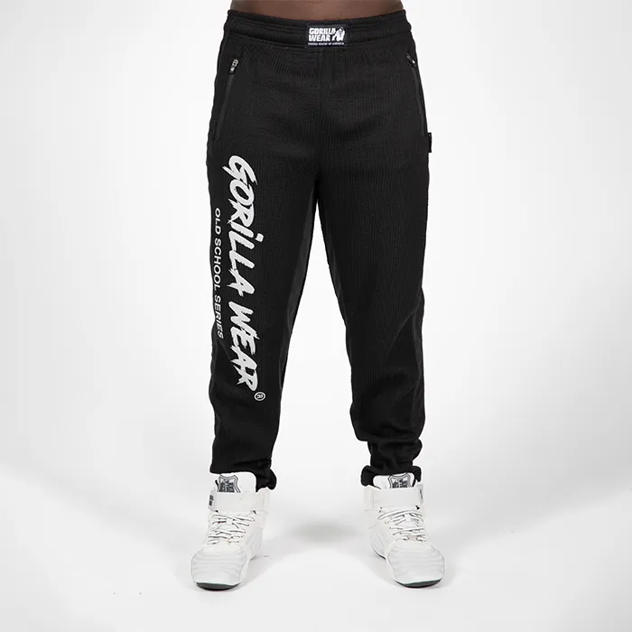 Gorilla Wear Augustine Old School Pants, S/M, Black