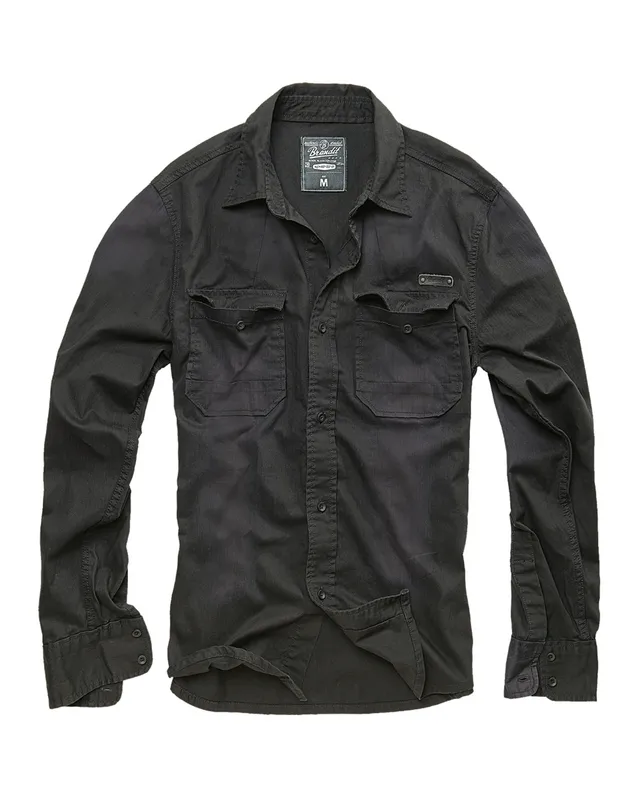 Brandit Hardee Vintage skjorta Svart (#4735)