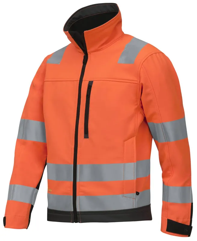 Snickers Workwear 1230 AllroundWork Softshelljacka varsel, orange Varsel, Orange (#9616)