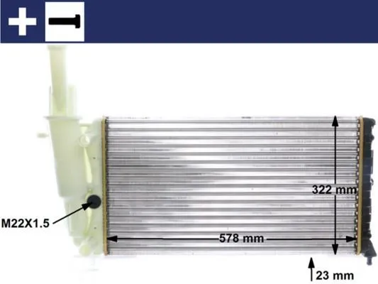 MAHLE CR 354 000S Kylare
