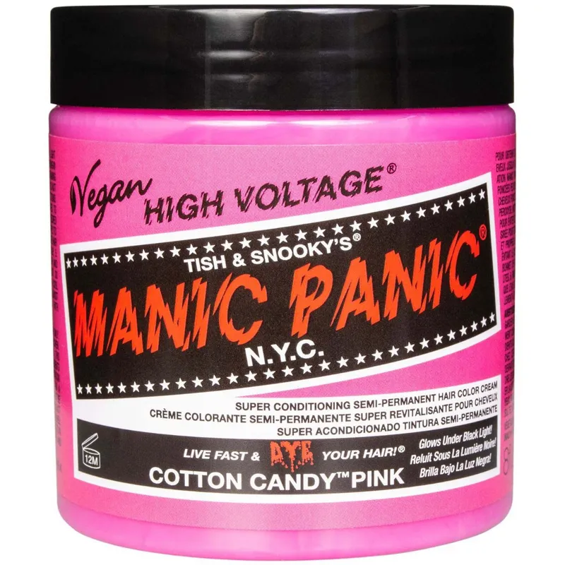 Manic Panic Cotton Candy Pink Classic Creme 237ml