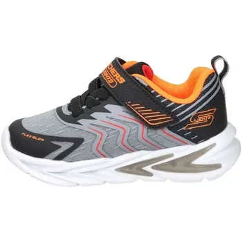 Skechers Flex Glow Ultra Prism-Pacer Blinkande Sneakers, Svart, 23