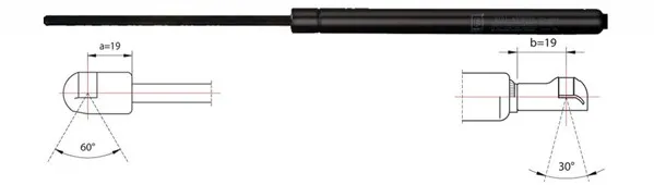 METZGER 2110506 Gasfjäder till baklucka