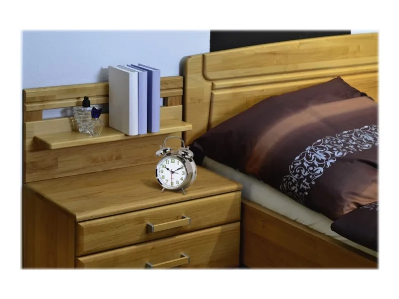 Hama ”Nostalgia” alarm clock silver