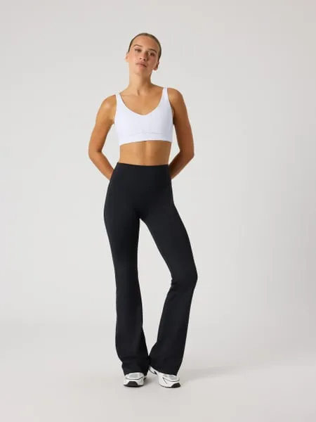 Borg Flare Tights Svart (#9301)