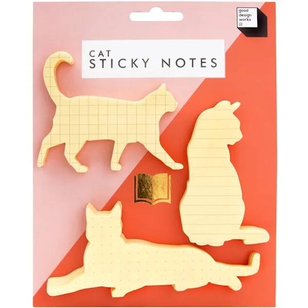 Sticky Notes Katter 90 blad, Suck UK