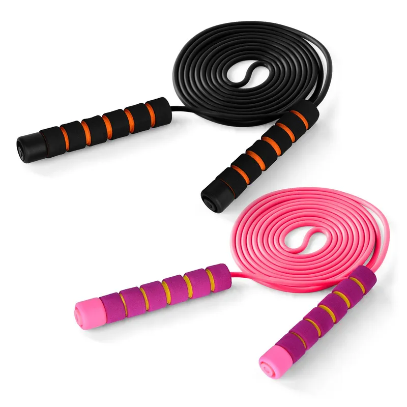 Justerbart hopprep för män kvinnor barn hopprep fitness träning träning hopprep 2pcs