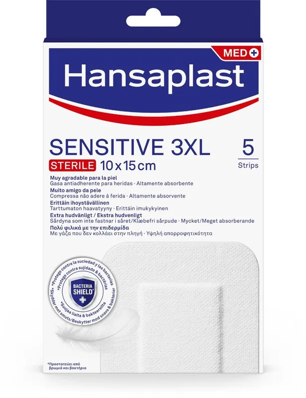 Hansaplast Sensitive 3XL 5 st