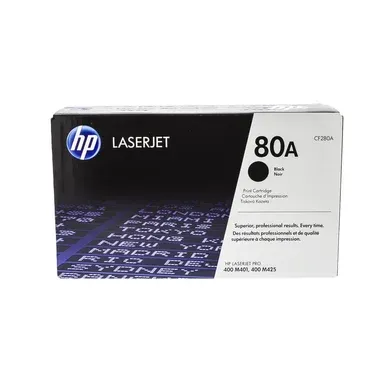 HP 80A svart LaserJet-tonerkassett, original