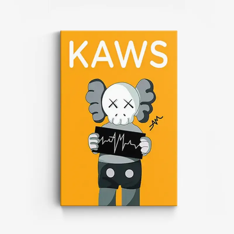 Canvas – Kaws / Gul