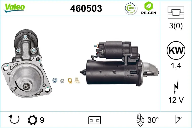 Startmotor VALEO 460503