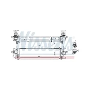 Intercooler NISSENS 961265