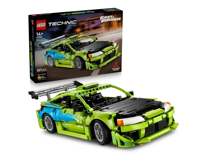 Fast and Furious Mitsubishi Eclipse bil LEGO® Technic (42229)