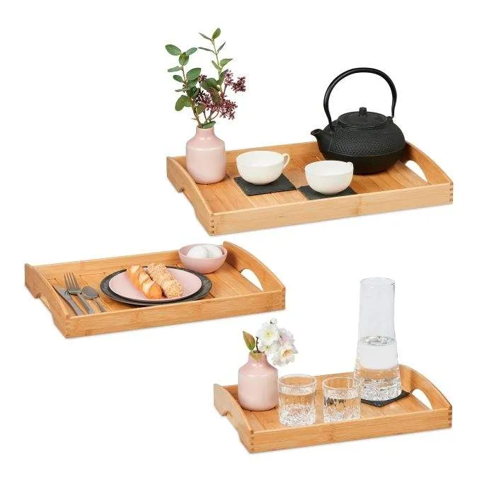 Brickor i bambu – set om 3