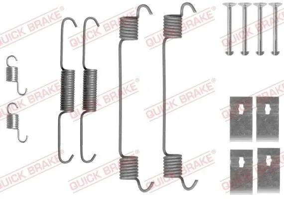 Monteringssats, bromsbackar QUICK BRAKE 105-0860