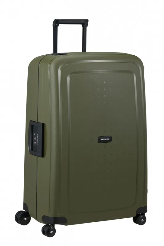 Samsonite S´Cure 75cm - Stor Olive, Stor Resväska