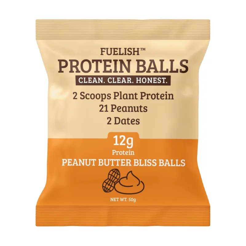 FUELISH Fuelish Peanut Butter Bliss Balls 50 g
