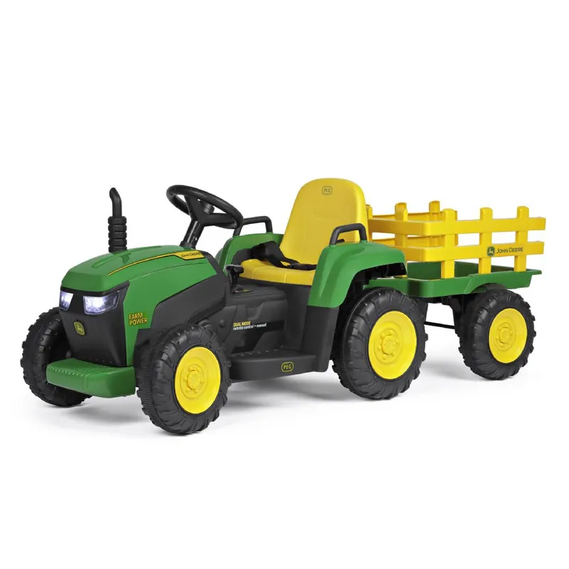 Peg Perego John Deere Farm Power Eltraktor