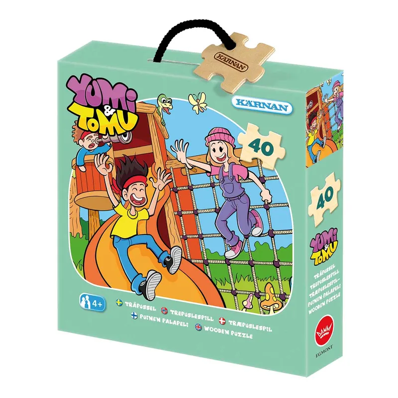 Barnpussel – Ask 40 bitar Yumi & Tomu