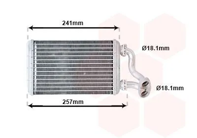 Värmepaket VAN WEZEL 06006257