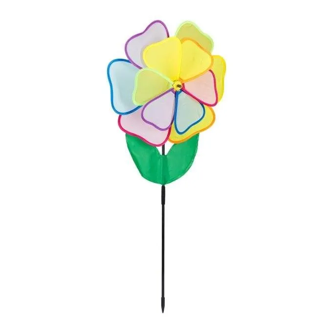 Vindsnurra blomma mångfärgad
