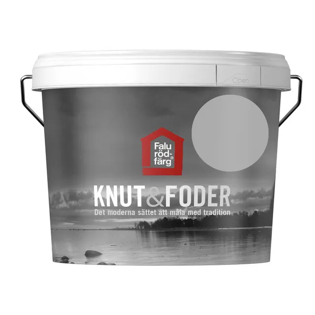 FALU RÖDFÄRG KNUT&FODER GRÅ 3L | Beijerbygg Byggmaterial