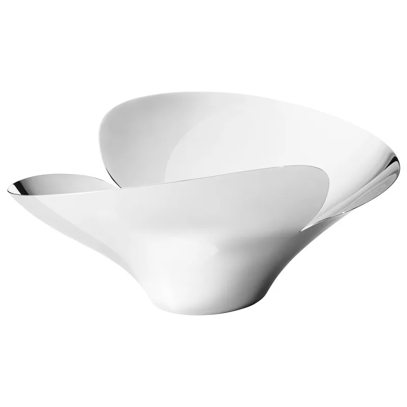 Georg Jensen Bloom Botanica skål large, rostfritt stål