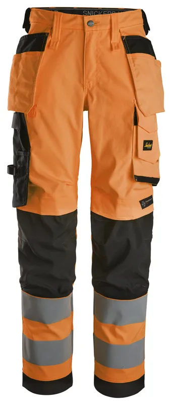 Snickers Workwear 6743 Arbetsbyxa varsel, orange Varsel, Orange #8788
