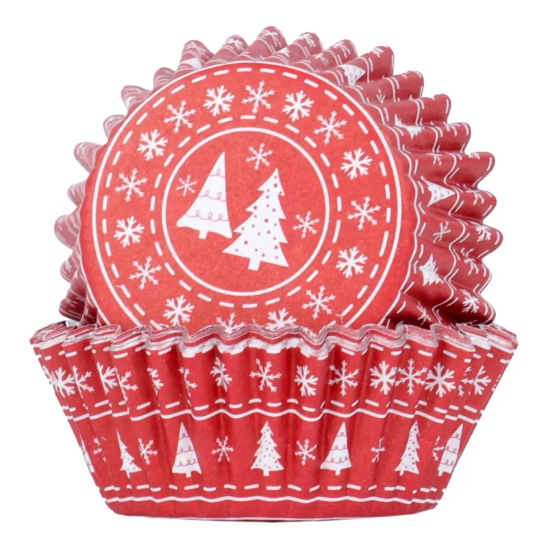 PME Muffinsformar med Folie Julmotiv – 30-pack