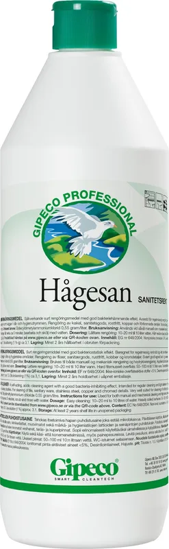 Sanitetsrent GIPECO Hågesan 1L