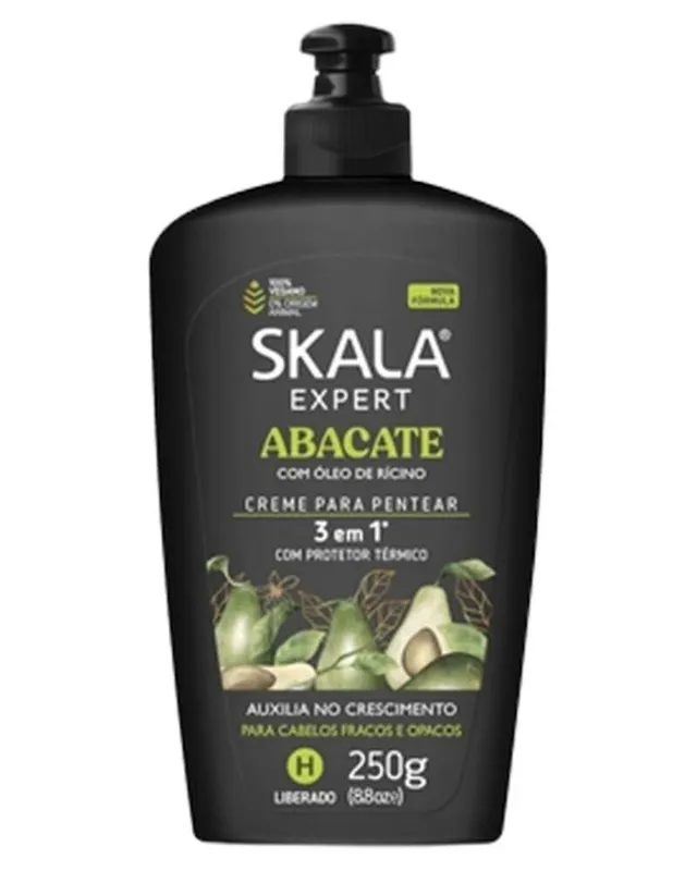 Skala Creme de Pentear Abacate 3‑in‑1 Hair Cream 250 g