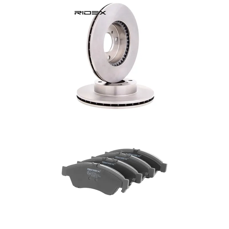 Bromssats, skivbroms RIDEX 3405B2575