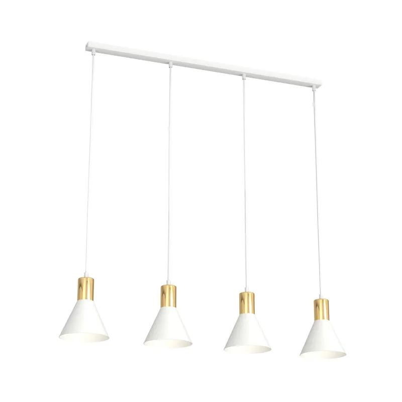 Emibig Lighting – Rosa 90cm – Taklampa – Vit