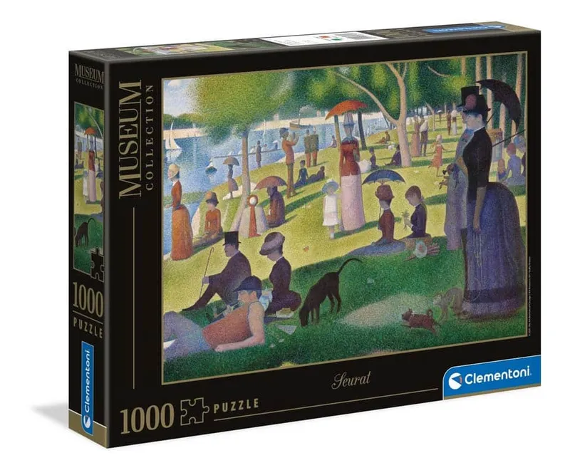 Museum Pussel – Seurat: En söndagseftermiddag på ön La Grande Jatte 1000 bitar