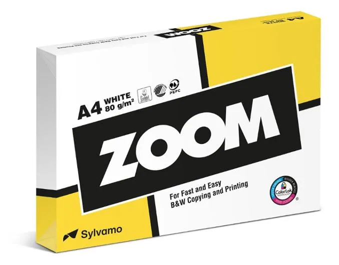 Kop.ppr ZOOM A4 80g oh 5×500/fp