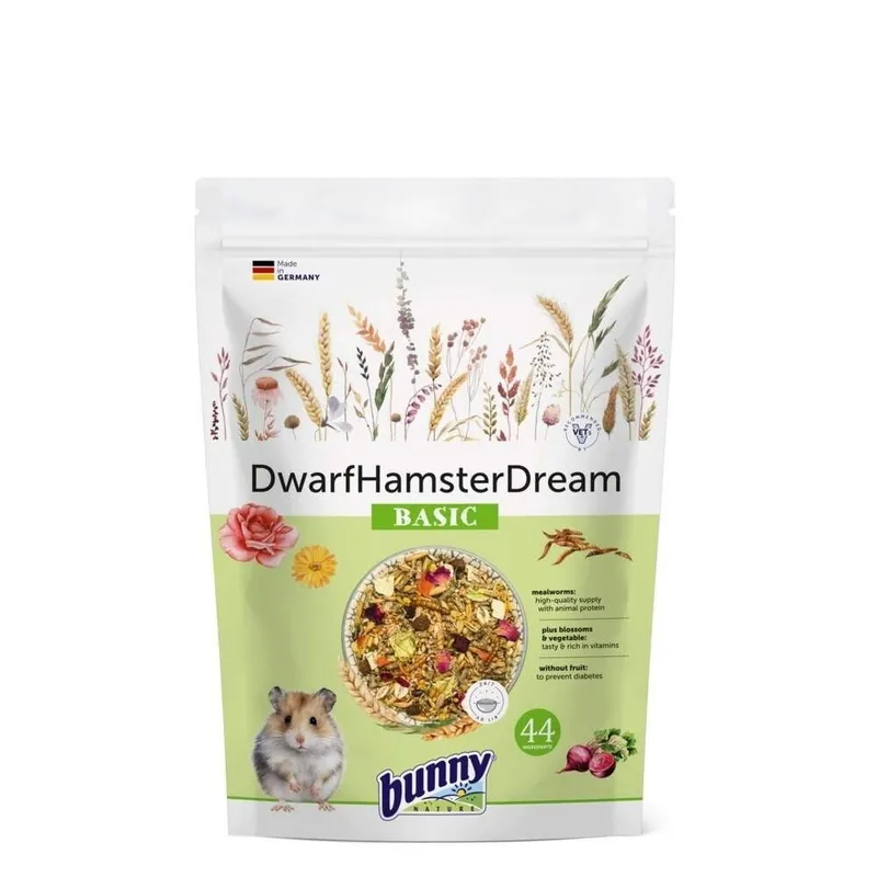 Bunny Nature Dvärghamster Dream Basic 600 g