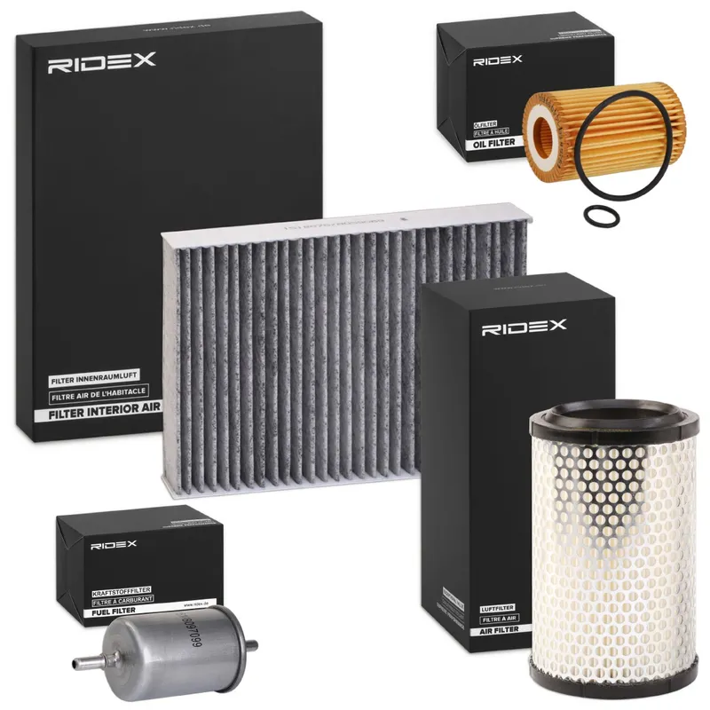 Filtersats RIDEX 4055F12366