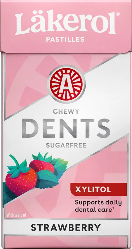 Läkerol Dents Strawberry Mint 36 g