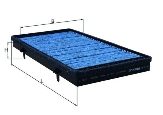 Kupéfilter MAHLE LAO 382