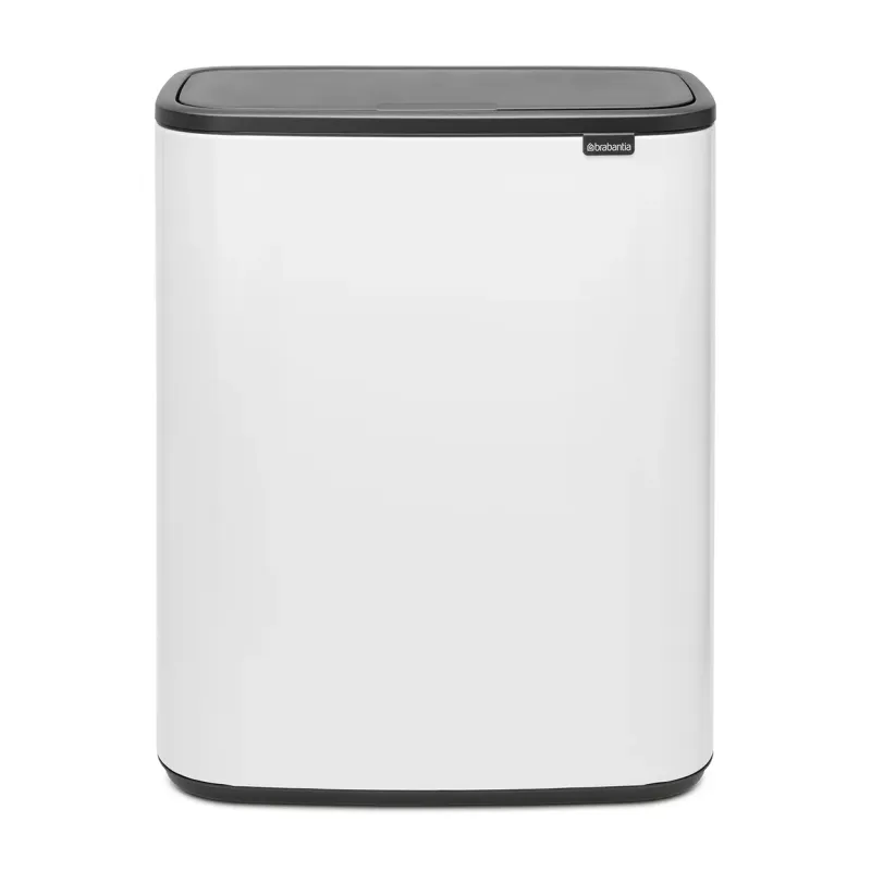 Touch Bin Bo 2×30 liter Vit