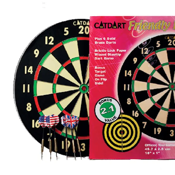 Friendly Dart set Catdart