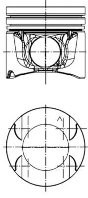 Kolv Kolbenschmidt 40262600