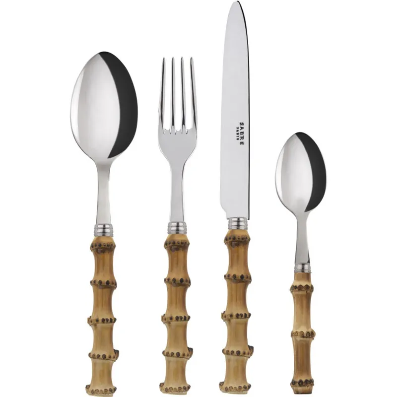 Sabre paris bestickset 4 delar, bamboo light