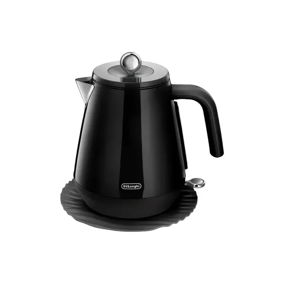 DeLonghi Eclettica KBY2001.BK Elektrisk vattenkokare 1,7 l - Svart