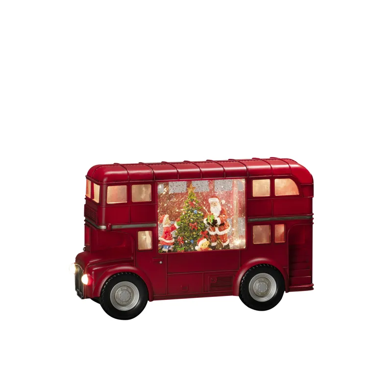 Konstsmide 4260-550 Lykta vattenfylld, buss med tomte