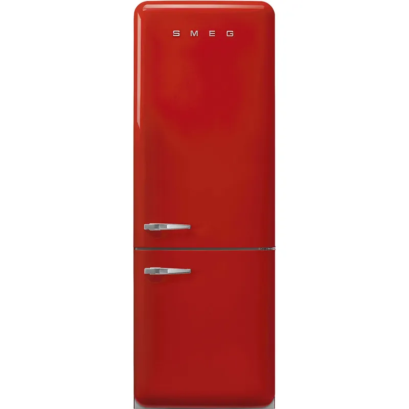 Smeg FAB38RRD6 högerhängd kyl/frys 70 cm, röd