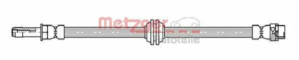 Bromsslang METZGER 4114072