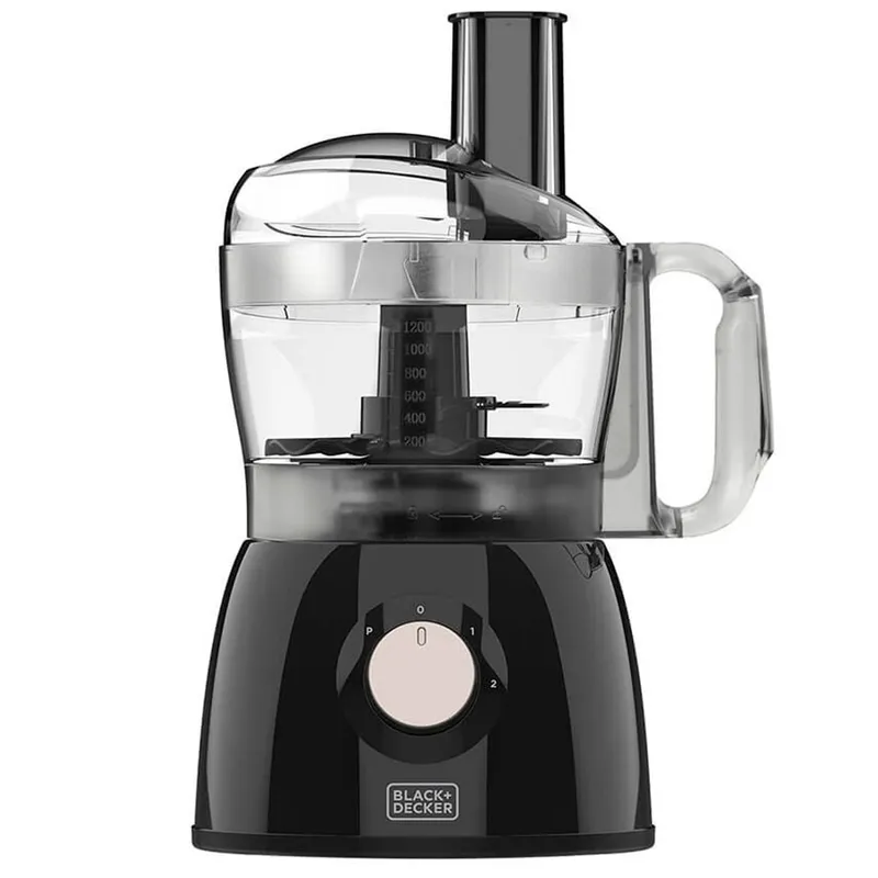 Black & Decker Foodprocessor Food Processor 600W Black